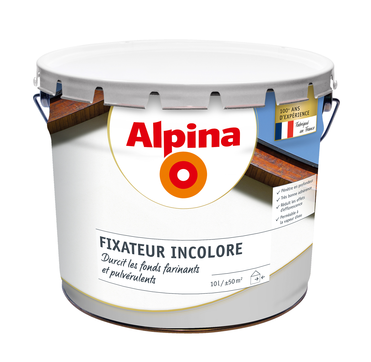 ALPINA - Alpina Peinture Sol - Intérieur & Extérieur - Satin - 0